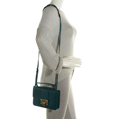 Jimmy Choo Smooth Calfskin Rebel Crossbody Bag Teal 2 of 9