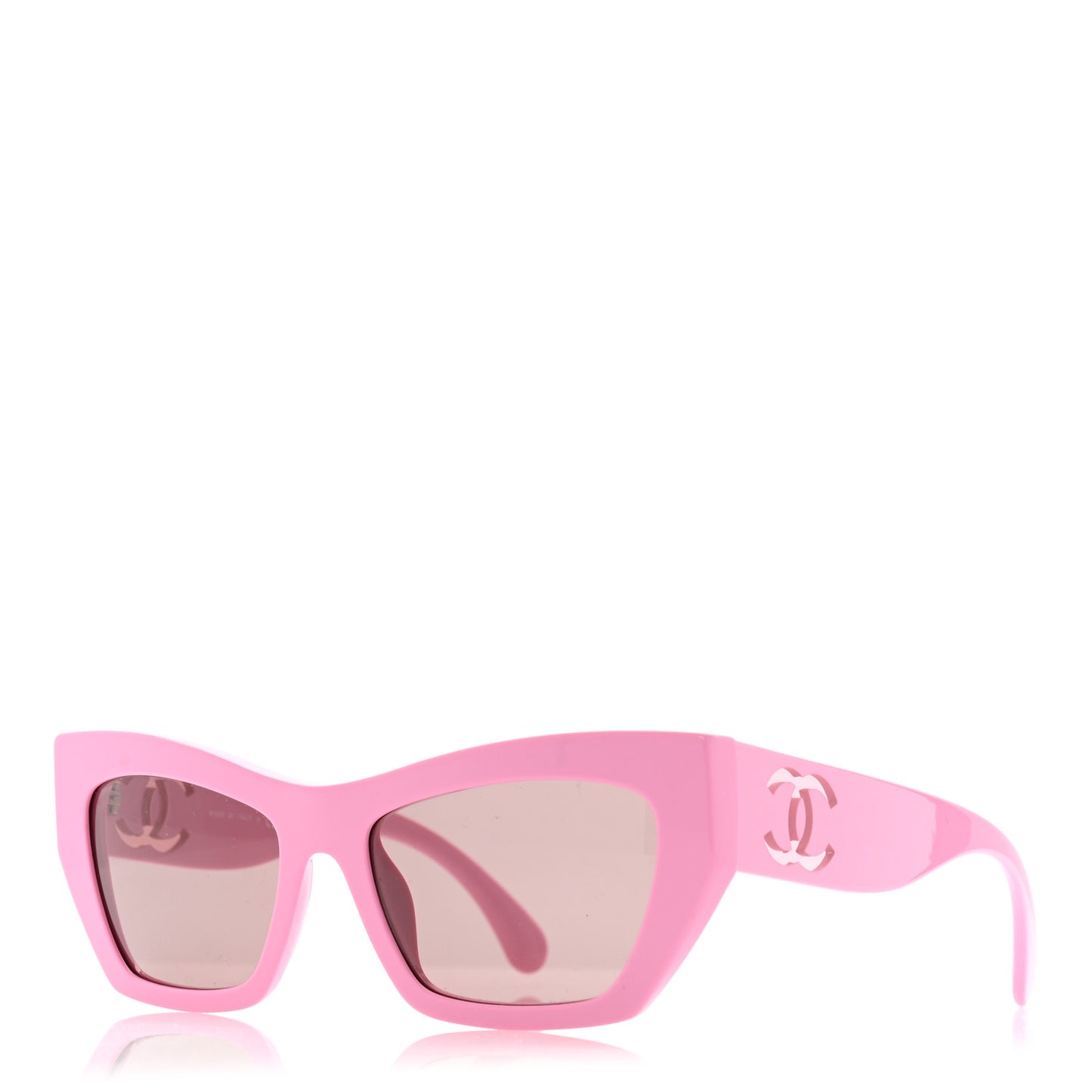 Acetate Cat Eye Sunglasses 5527 Pink