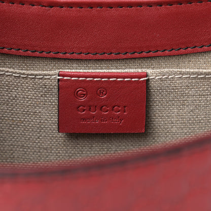 Gucci Microguccissima Medium Emily Chain Shoulder Bag Red 6 of 9