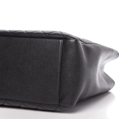 Chanel Caviar Quilted Grand Shopping Tote GST Black 7 of 11