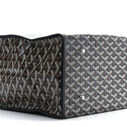 Goyard Goyardine Saint Leger Soft Briefcase Backpack Black 7 of 8