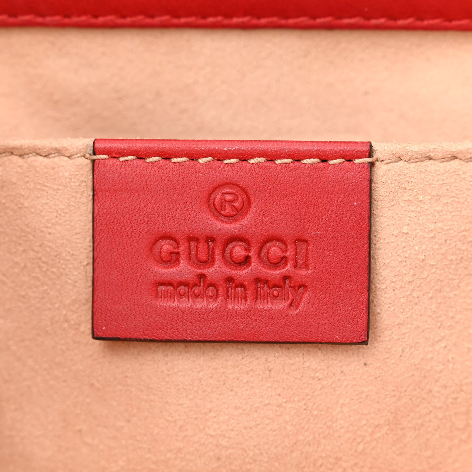 Gucci GG Supreme Monogram Moon Calfskin Small Padlock Shoulder Bag Beige Blue Hibiscus Red Mystic White 6 of 12