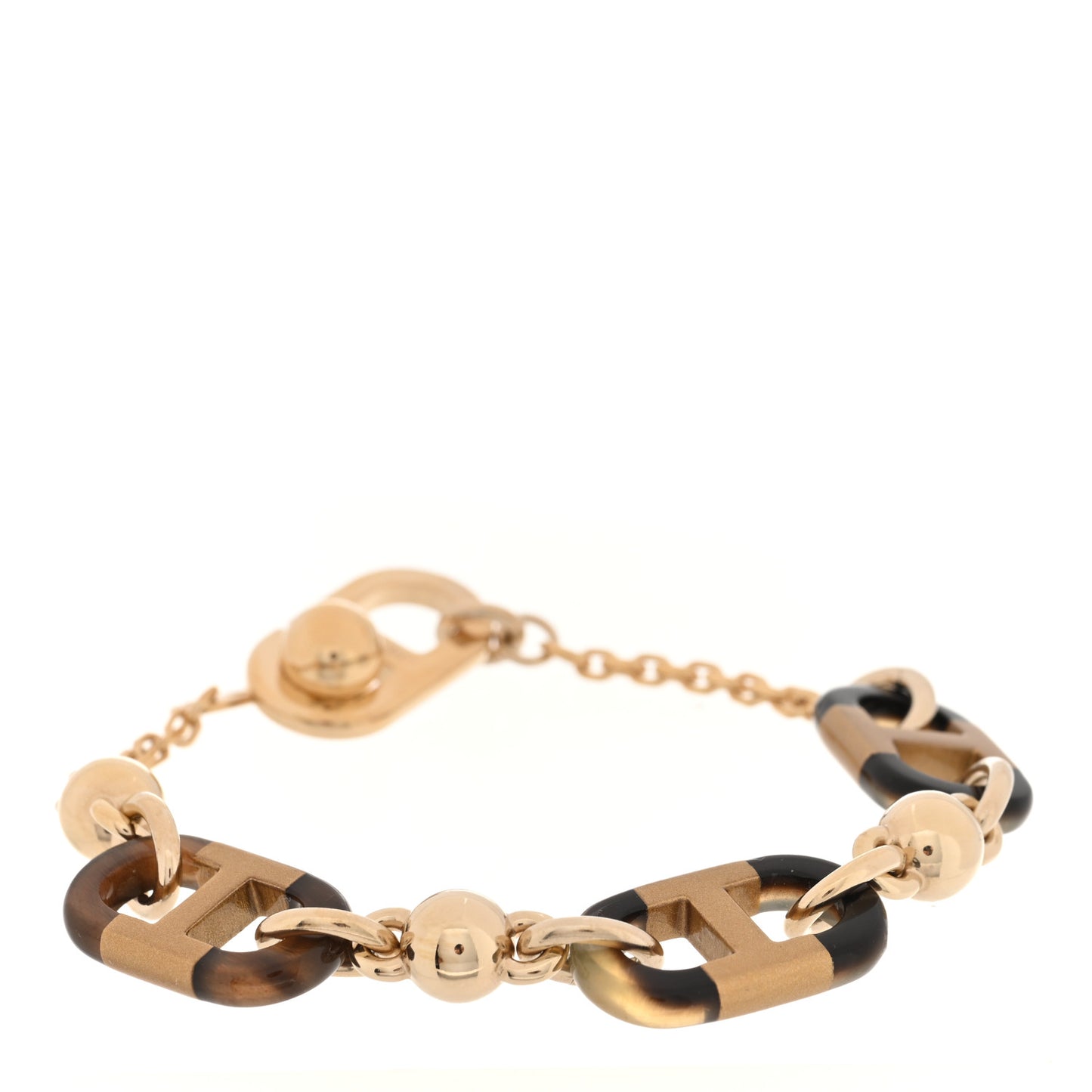 Lacquered Permabrass Sur Mer Bracelet Gold