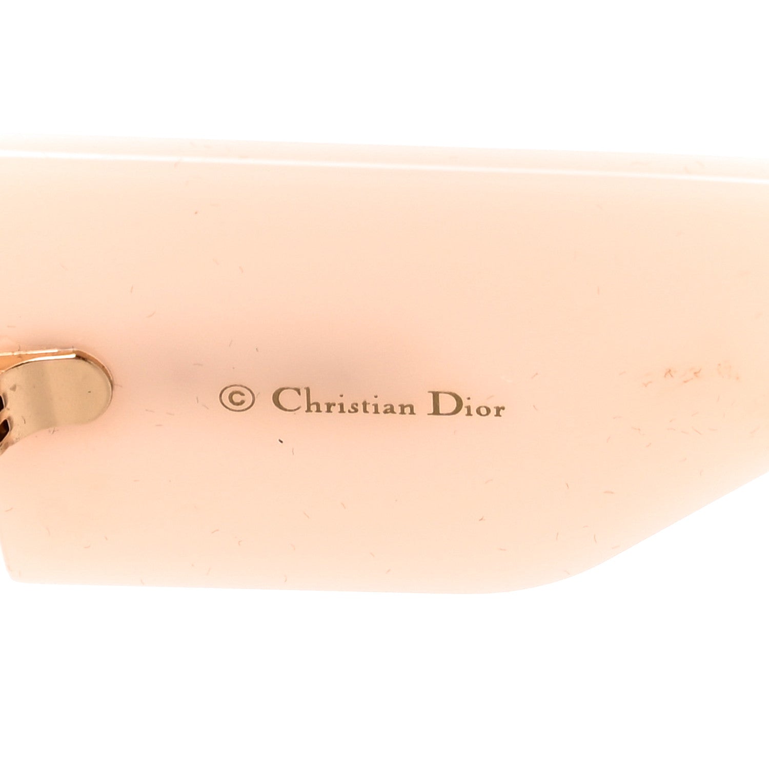 Christian Dior Acetate DiorSo Light 1 Shield Sunglasses Ivory 5 of 9
