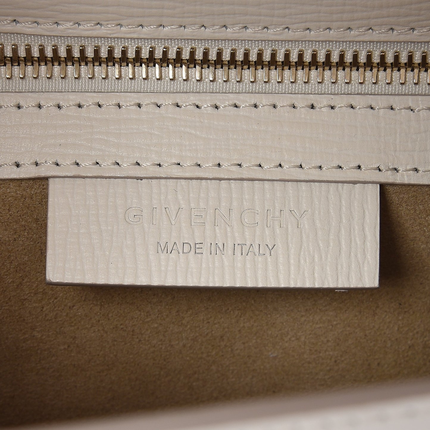 Textured Calfskin Mini Pandora Box Chain Crossbody Bag Beige
