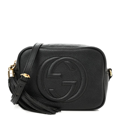 Gucci Pebbled Calfskin Small Soho Disco Bag Black 1 of 13