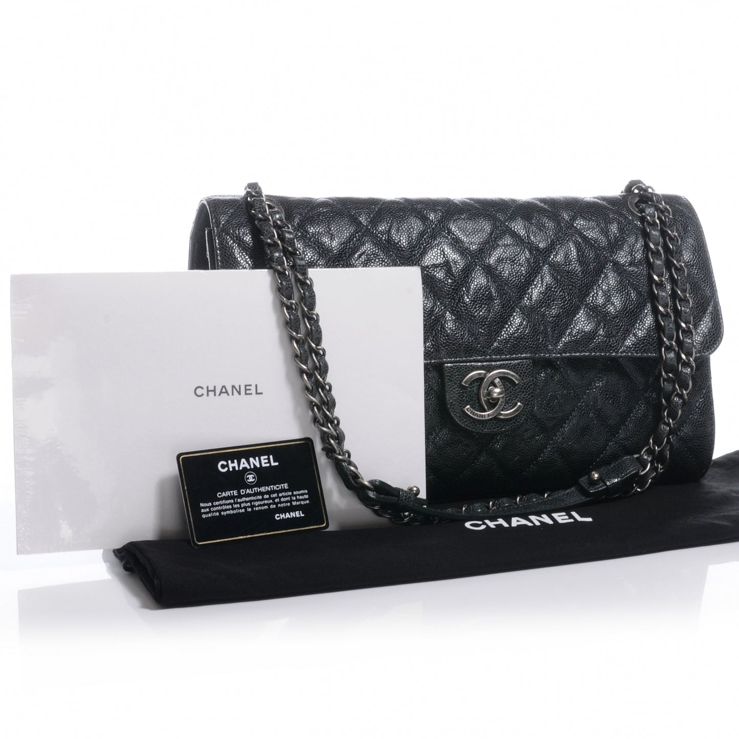 Caviar CC Crave Jumbo Flap Black