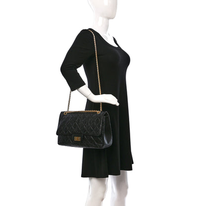 Chanel Aged Calfskin Quilted 2.55 Reissue 227 Flap Black 2 of 9