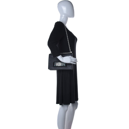 Christian Dior Canyon Grained Lambskin J'Adior Chain Flap Bag Black 2 of 10