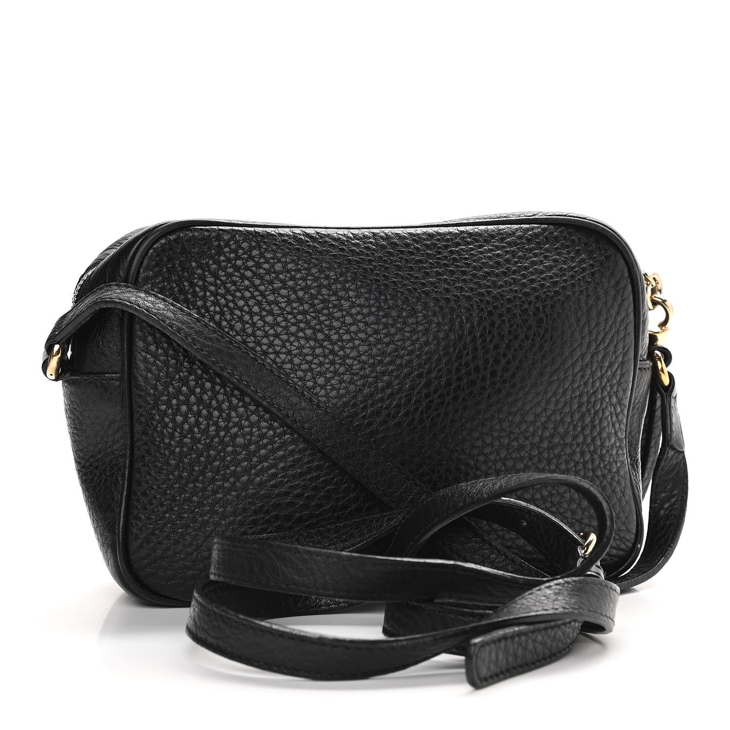 Gucci Pebbled Calfskin Small Soho Disco Bag Black 3 of 17