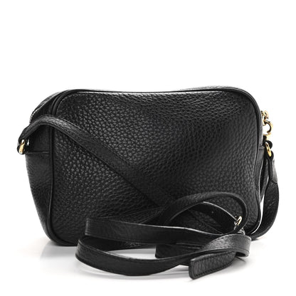 Gucci Pebbled Calfskin Small Soho Disco Bag Black 3 of 17