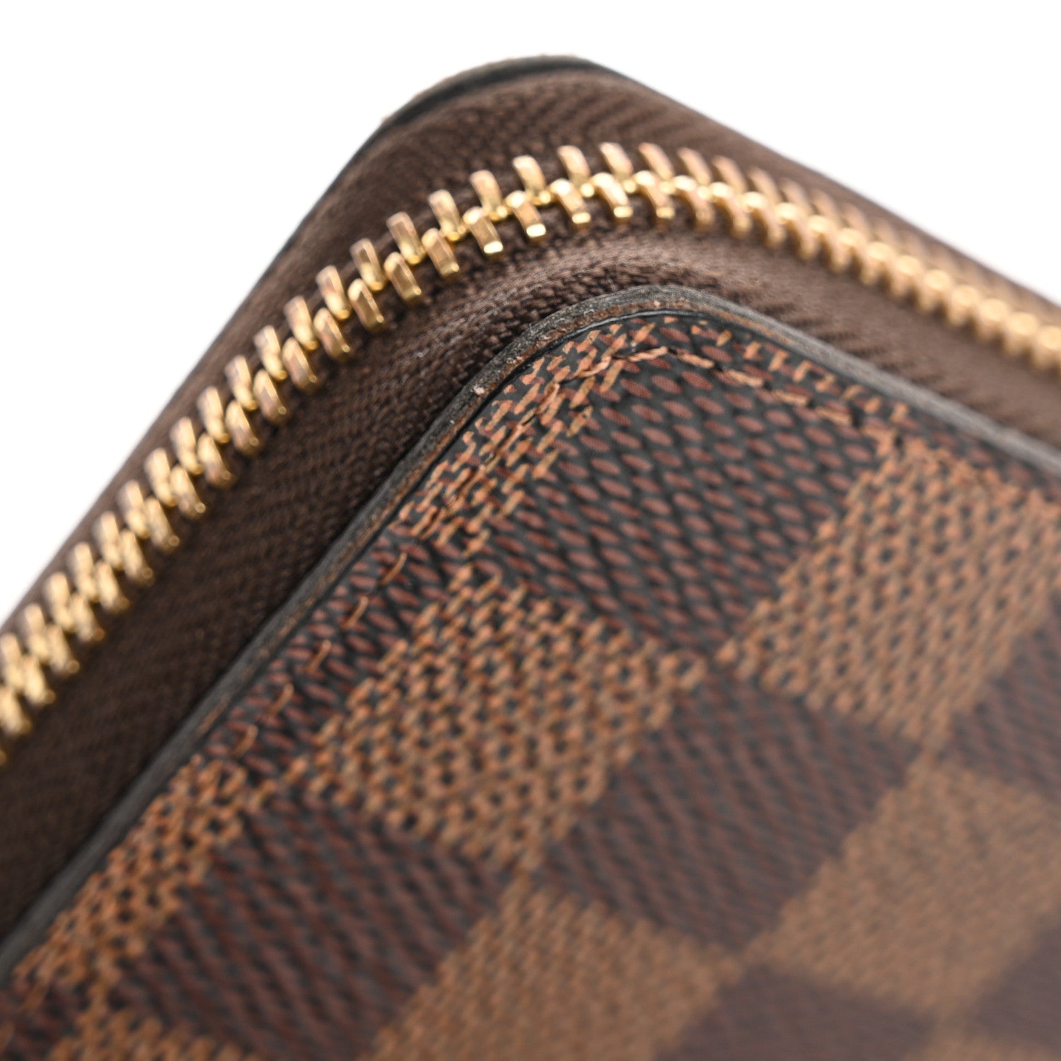 Louis Vuitton Damier Ebene Clemence Wallet Cherry 9 of 13