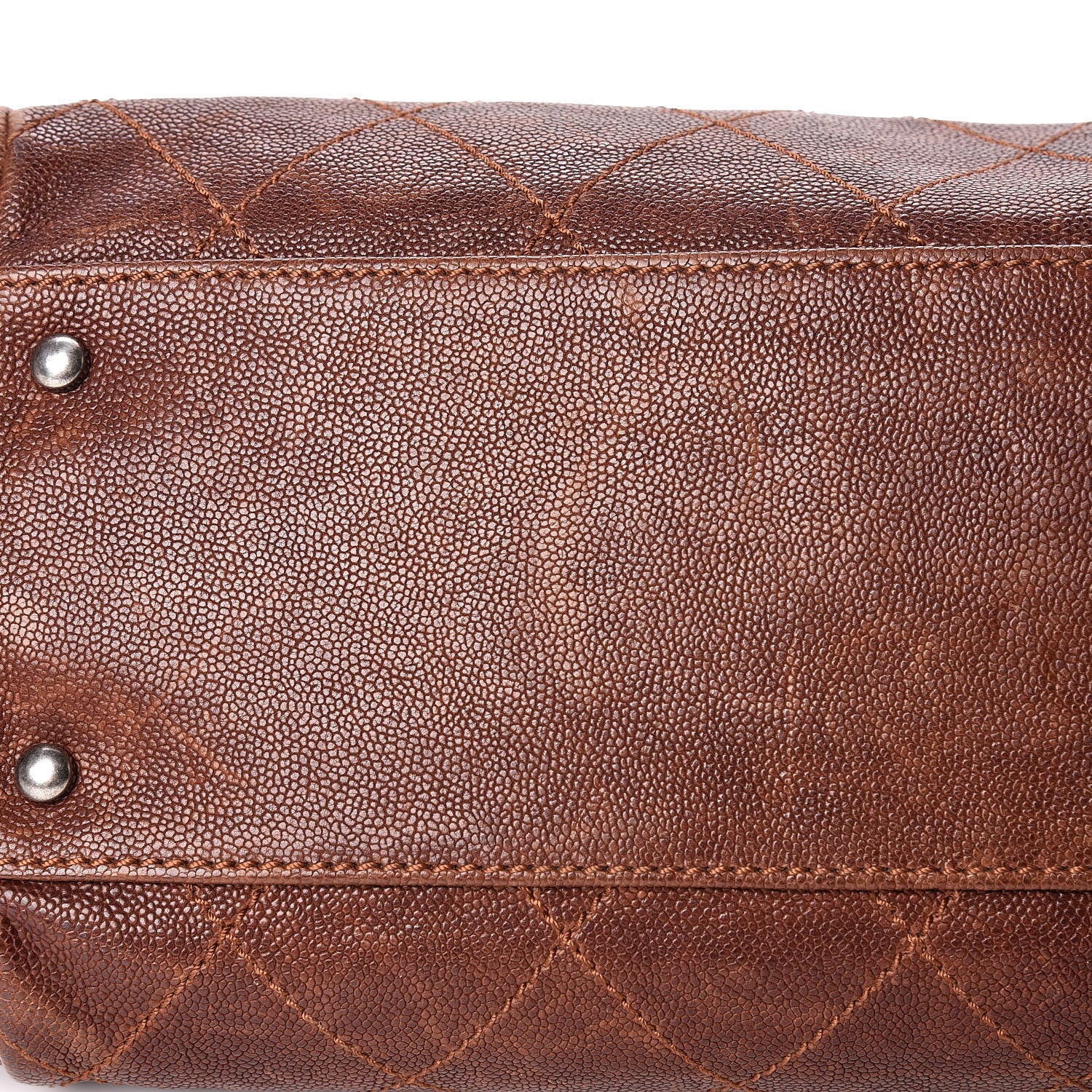 Chanel Caviar Small Outdoor Ligne Doctor Bag Brown 14 of 16
