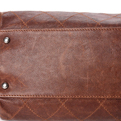 Chanel Caviar Small Outdoor Ligne Doctor Bag Brown 14 of 16