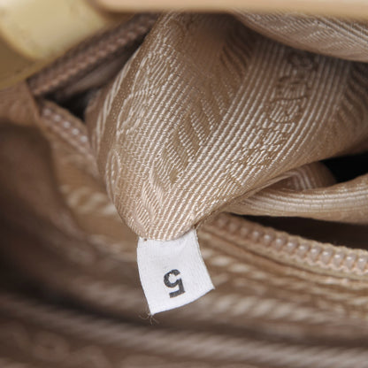 Prada Spazzolato Tote Beige 8 of 9