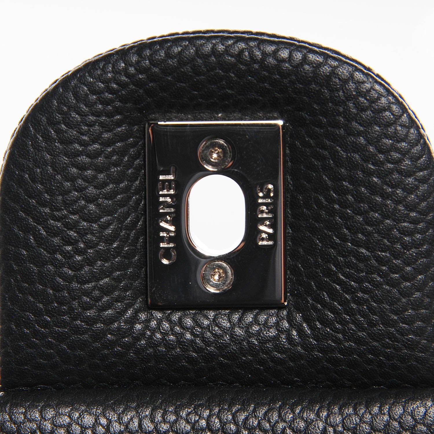 Chanel Caviar Quilted Medium Easy Flap Black 6 of 9