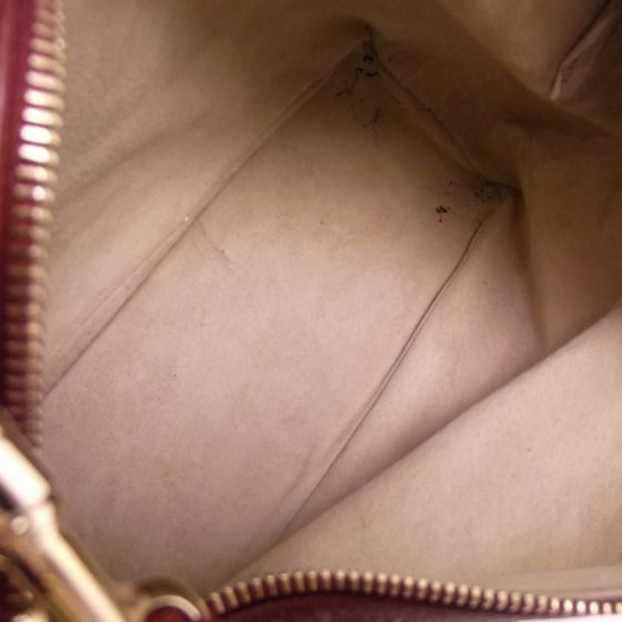 Leather Woven Hand Bag