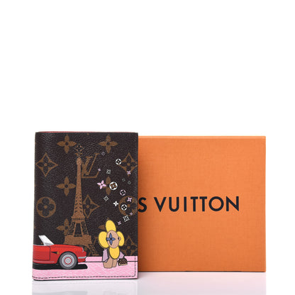 Louis Vuitton Monogram 2019 Christmas Animation Passport Cover Rouge 9 of 9