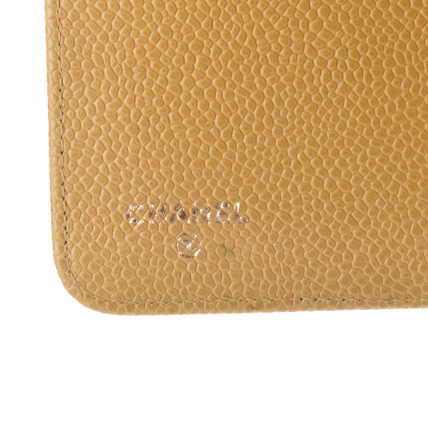 Caviar Timeless CC Ring Agenda Planner Yellow