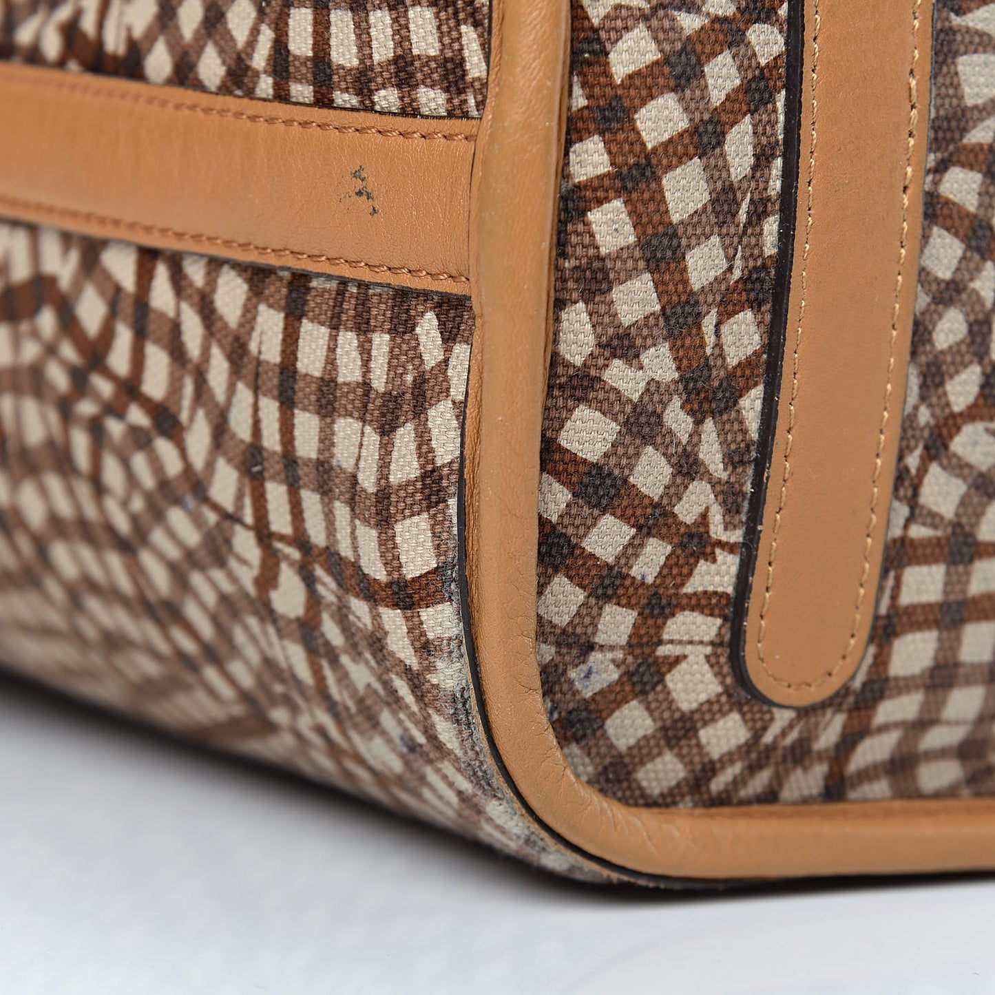 Visetos Medium Liz Reversible Shopper Tote Cognac
