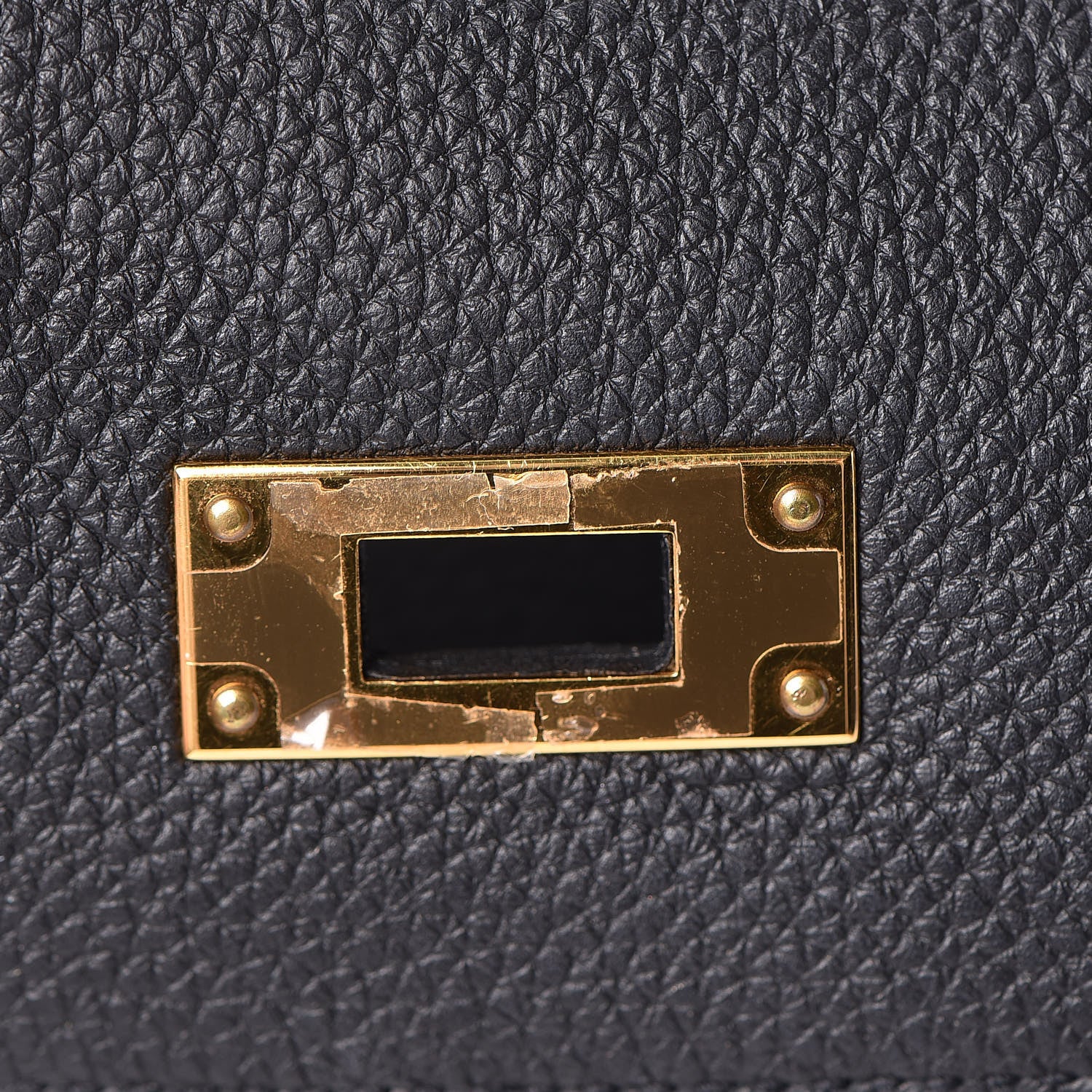 Hermes Togo Kelly Retourne 32 Black 27 of 38