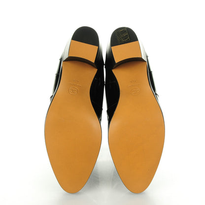 Chanel Patent Calfskin Heeled Boots 41.5 Black 5 of 8