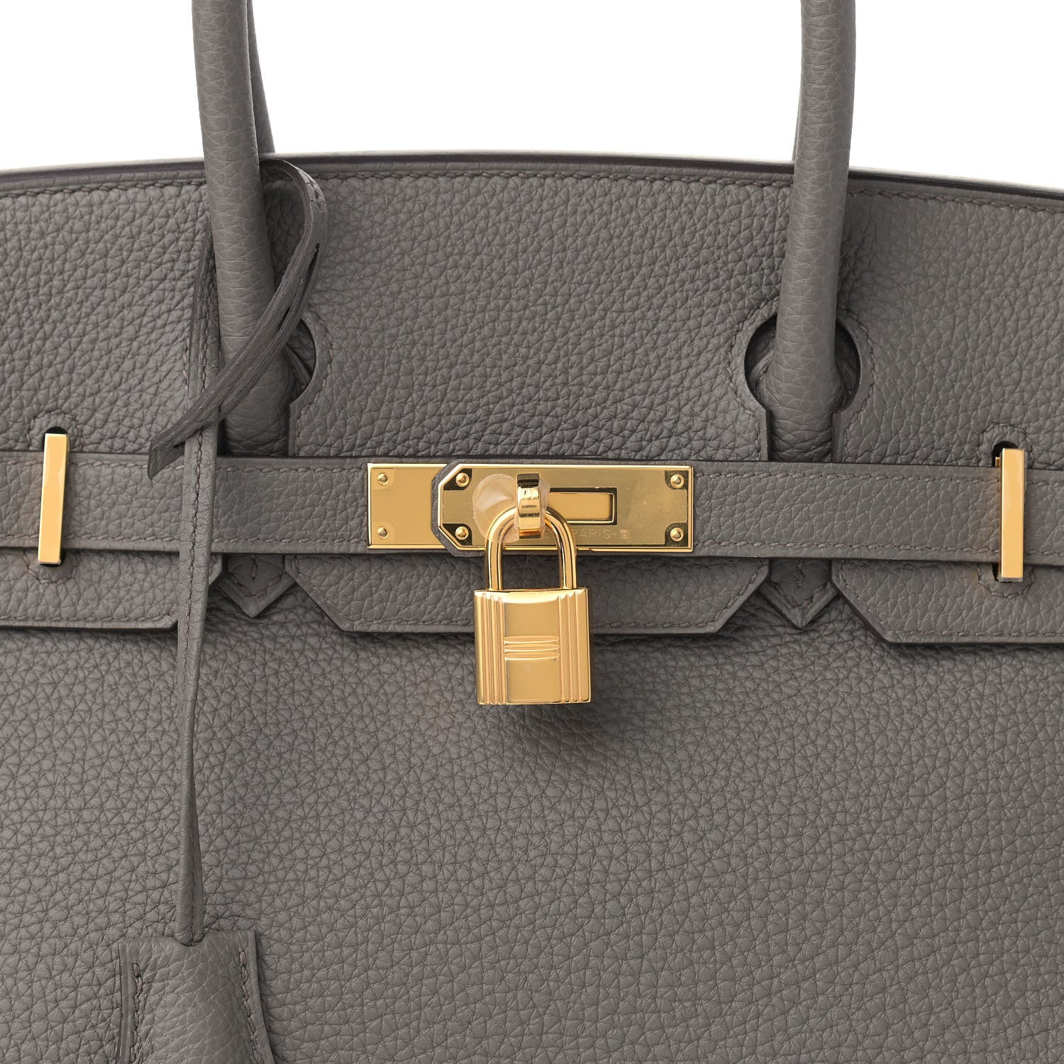 Hermes Togo Birkin 30 Etain 8 of 10