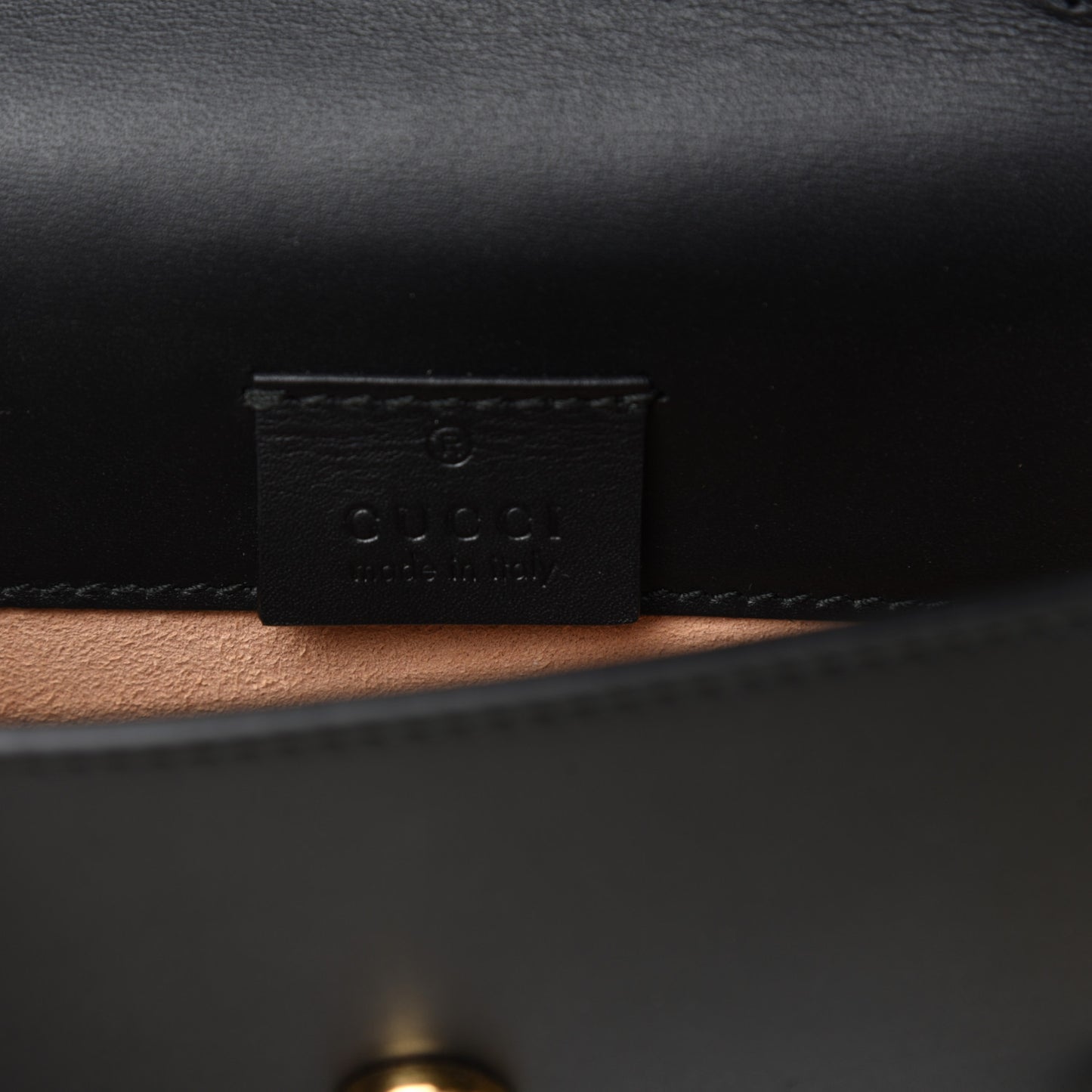 Calfskin Super Mini Sylvie Chain Shoulder Bag Black