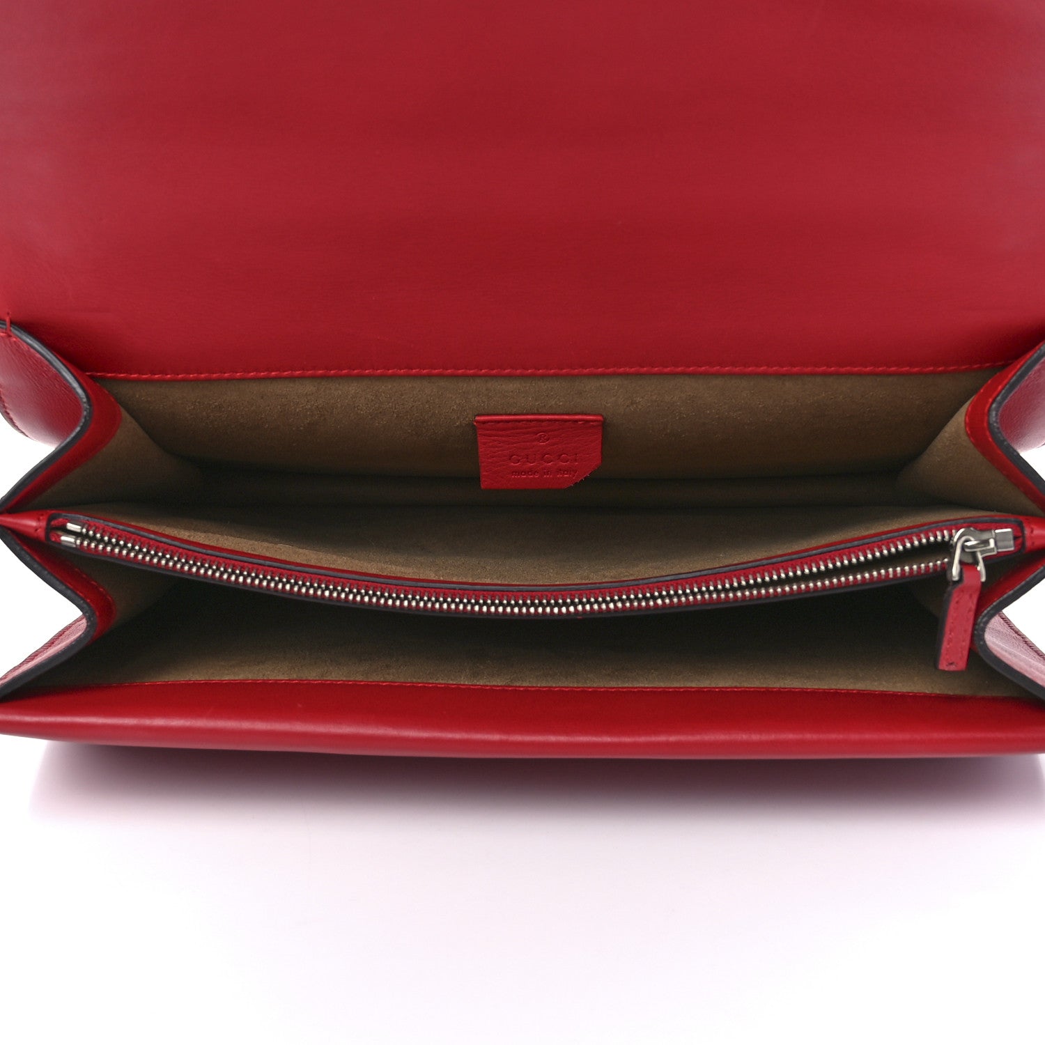 Gucci GG Supreme Monogram Arabesque Medium Dionysus Shoulder Bag Hibiscus Red 5 of 12