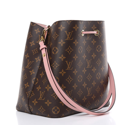 Louis Vuitton Monogram Neonoe MM Rose Poudre 3 of 9