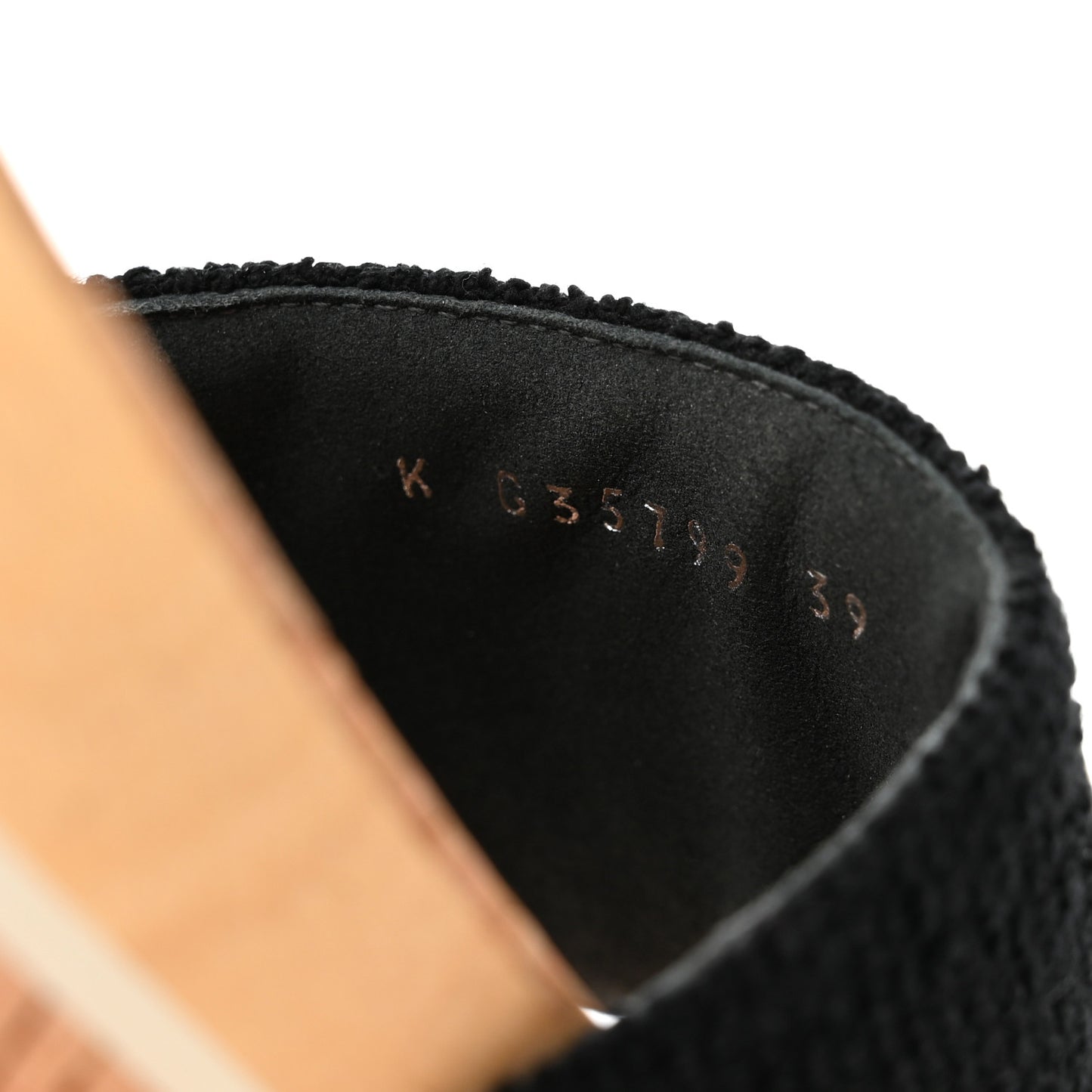 Tweed Cork CC Mule Sandal 39 Black