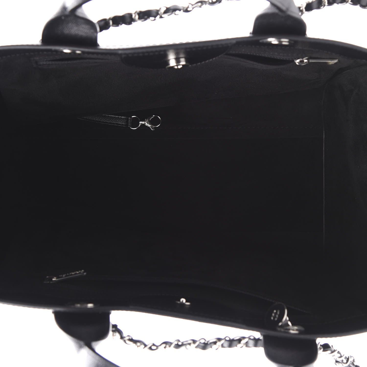 Chanel Caviar Medium Studded Deauville Tote Black 5 of 10