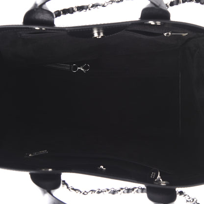 Chanel Caviar Medium Studded Deauville Tote Black 5 of 10