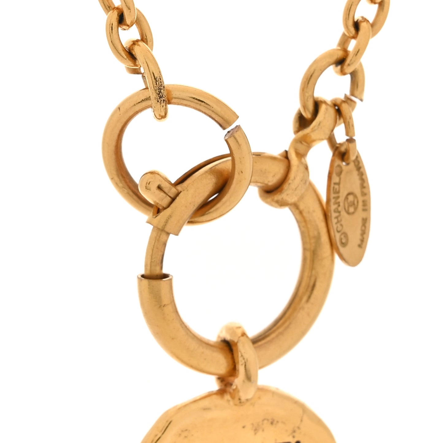 31 Rue Cambon Paris CC Necklace Gold