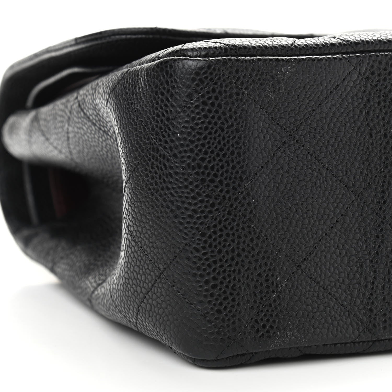 Chanel Caviar Quilted Jumbo Double Flap Black 9 of 14