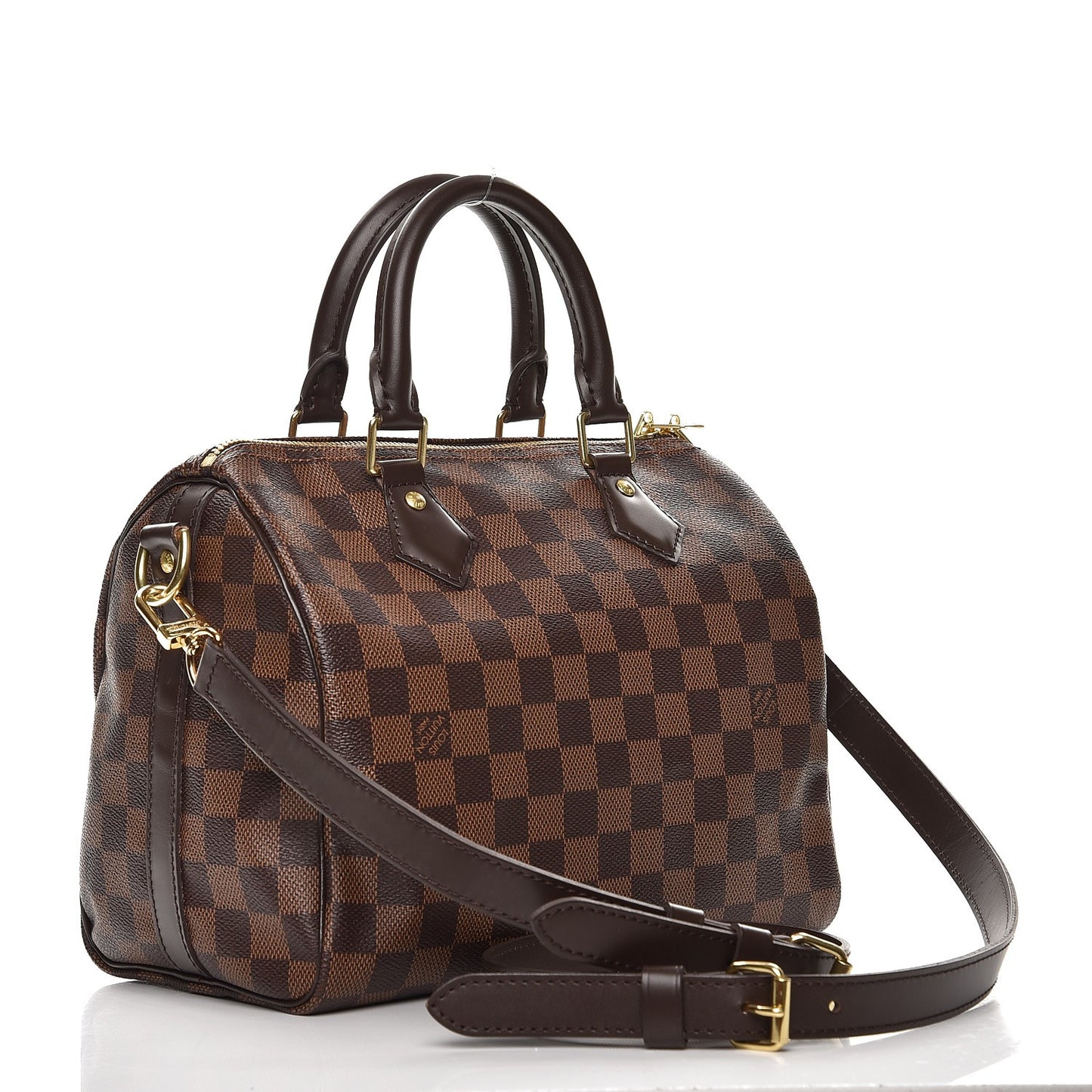 Damier Ebene Speedy Bandouliere 25
