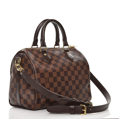 Louis Vuitton Damier Ebene Speedy Bandouliere 25 4 of 8