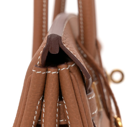 Hermes Togo Birkin 25 Gold 12 of 13