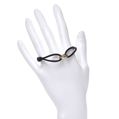 Cartier 18K Pink Yellow White Gold Trinity Adjustable Cord Bracelet Black 2 of 7