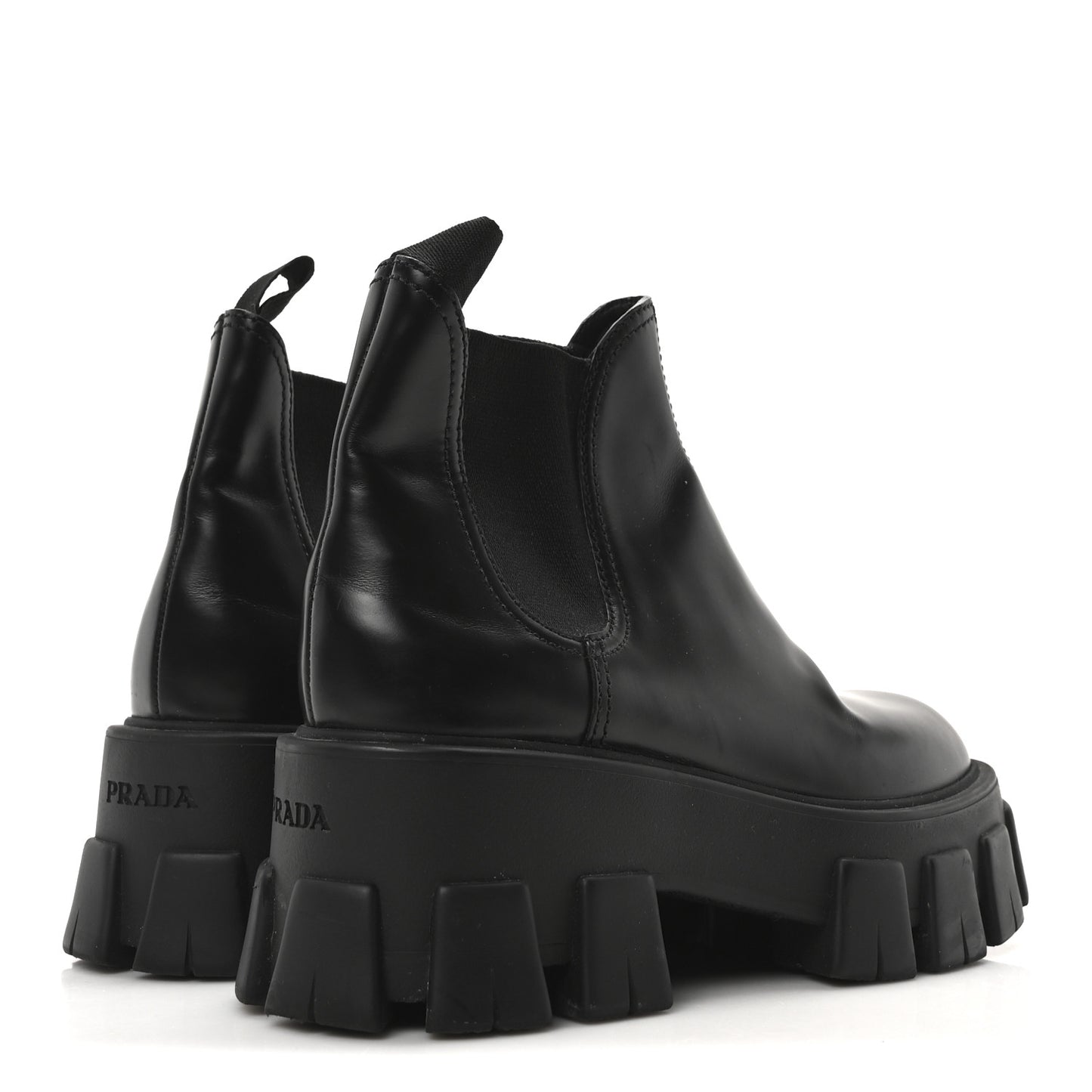 Spazzolato Rois Monolith Chelsea 55mm Ankle Boots 35 Black