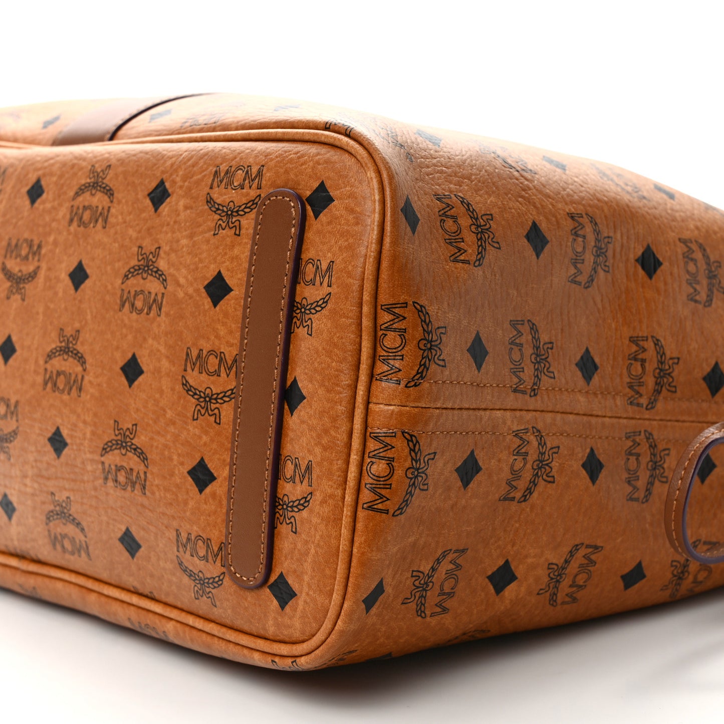 Visetos Medium Liz Reversible Shopper Tote Cognac