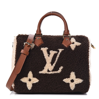 Louis Vuitton Monogram Teddy Speedy Bandouliere 25 1 of 11