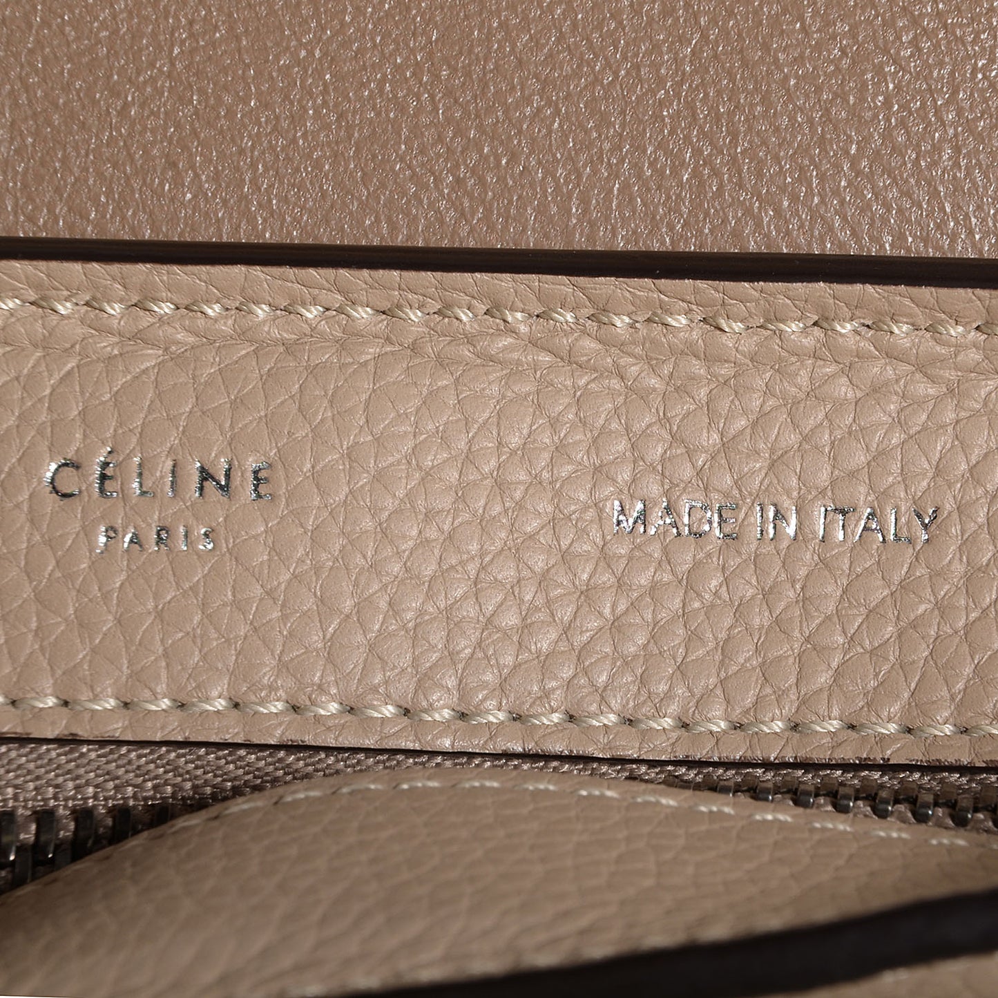 Calfskin Suede Medium Trapeze Dune
