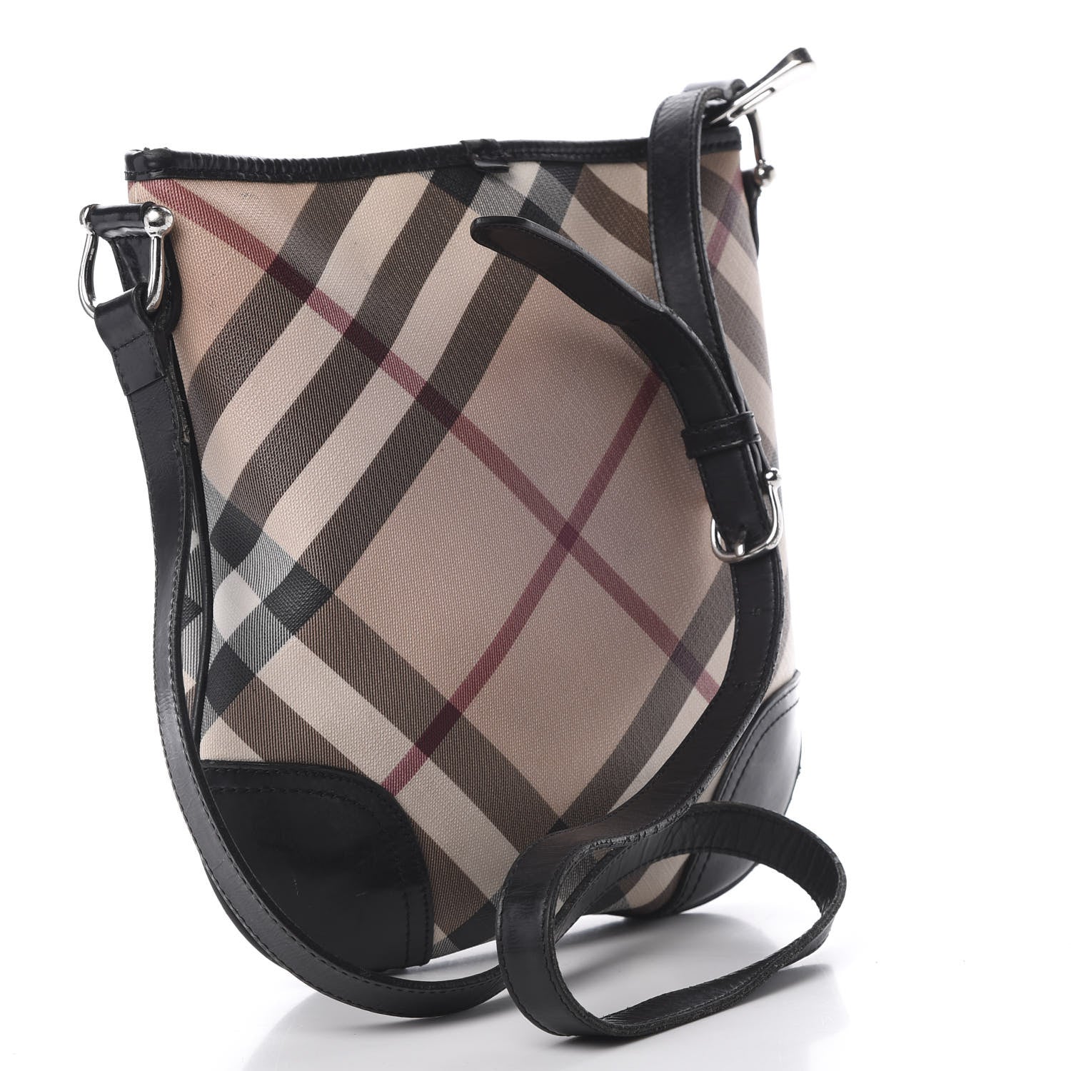Burberry Supernova Check Small Dryden Crossbody Bag Black 2 of 20