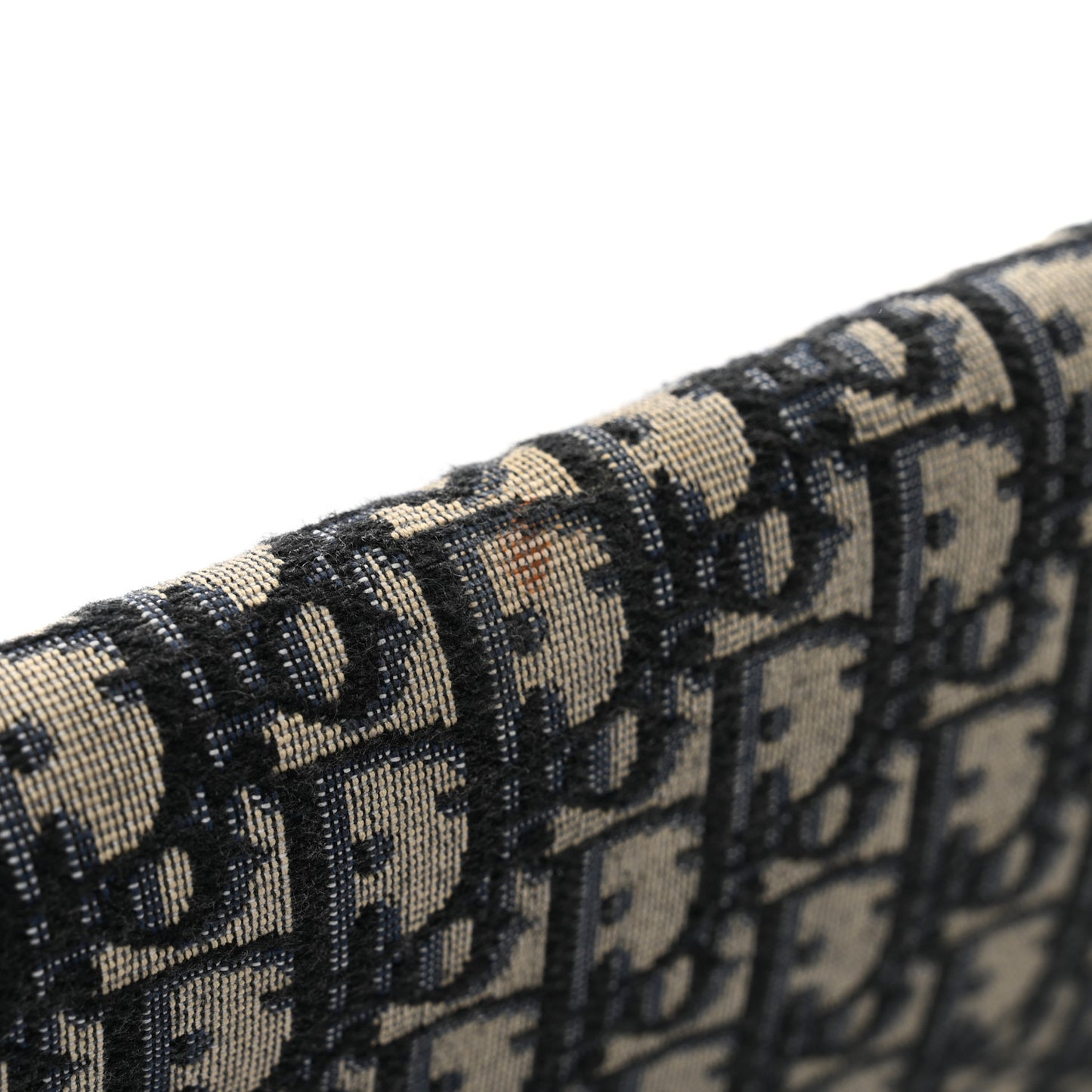 Oblique Fold Over Clutch Blue