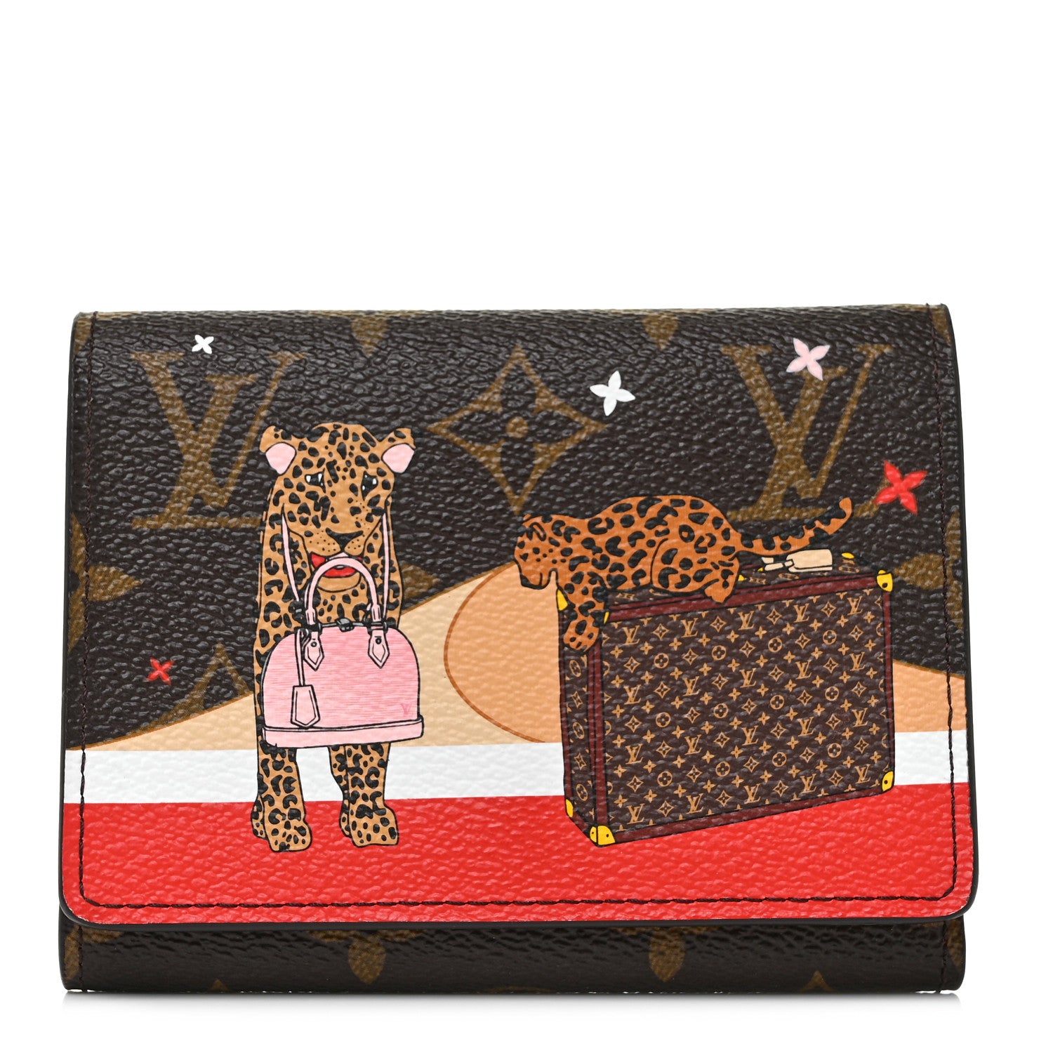 Louis Vuitton Monogram 2018 Christmas Animation Victorine Wallet 1 of 8