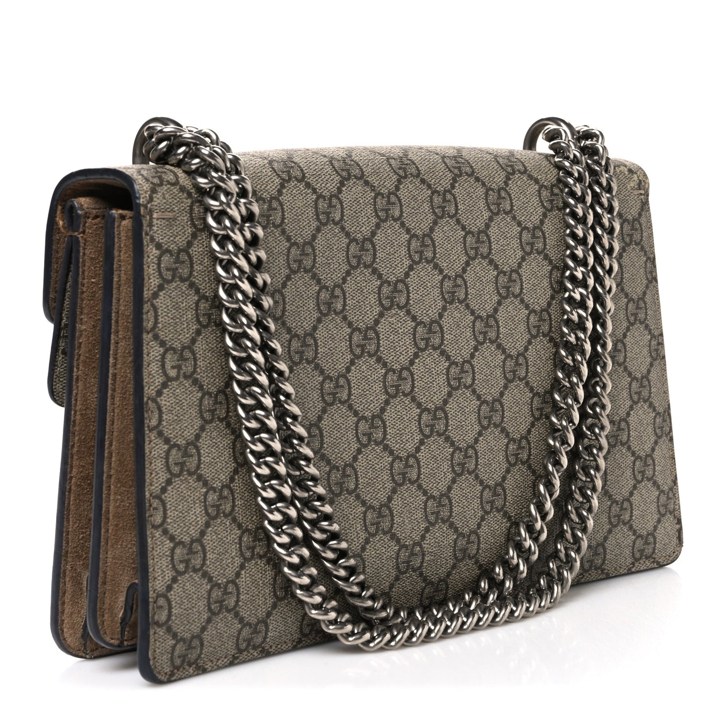 GG Supreme Monogram Small Dionysus Shoulder Bag Taupe