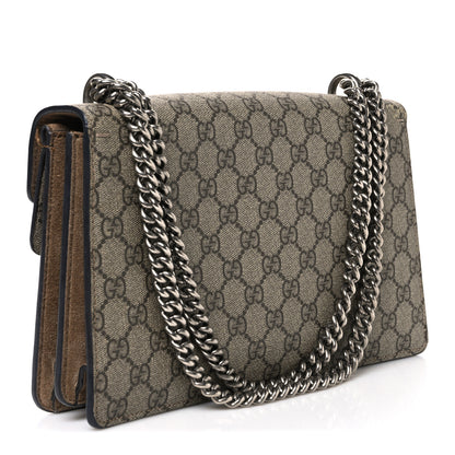Gucci GG Supreme Monogram Small Dionysus Shoulder Bag Taupe 3 of 11