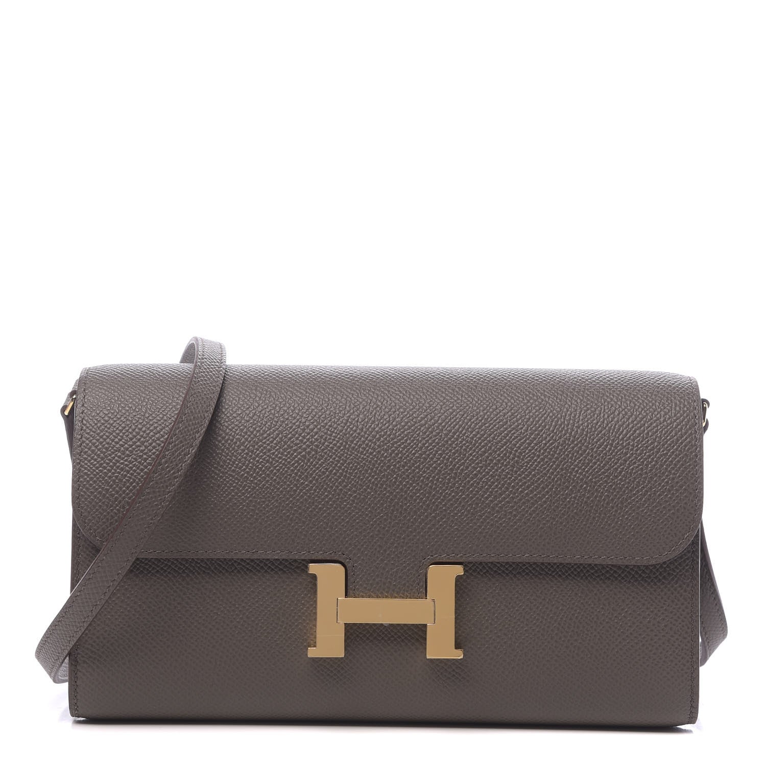 Hermes Epsom Constance Long To Go Wallet Etain 1 of 11