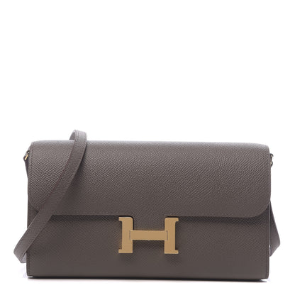 Hermes Epsom Constance Long To Go Wallet Etain 1 of 11